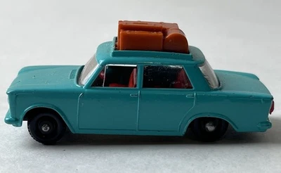Vtg Matchbox Lesney #56 Fiat 1500, #31 Lincoln Continental Mint Green Selection - Image 1 of 2