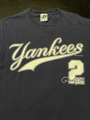 Camiseta De Colección Dynasty Derek Jeter #2 New York Yankees, Azul Marino, Talla: Mediana Foto 1 de 4