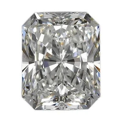 2.45 Ct Loose Lab-Grown CVD Diamond 7x9 mm Radiant Cut IF - D Certified - Image 1 of 4