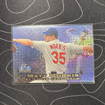 1998 Flair Showcase Row 0 #80 Matt Morris (Cardinals) 0393/1000 - Image 1 of 2