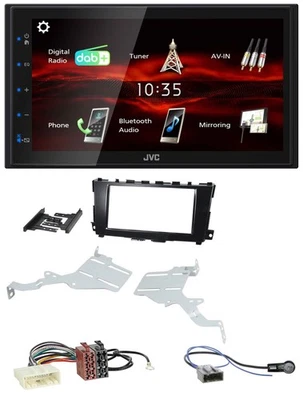 JVC USB Bluetooth MP3 DAB 2DIN Autoradio für Nissan Altima 2013-2018 - Bild 1 von 4