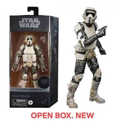 Figura de acción Hasbro Star Wars Black Series Carbonized Scout Trooper 6" *Abierta Foto 1 de 4