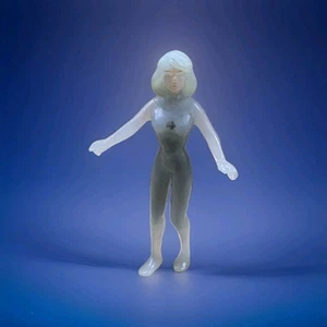 1996 Marvel Fantasic Four Invisible Woman Susan Storm 4” Figurine McDonald’s - Picture 1 of 6