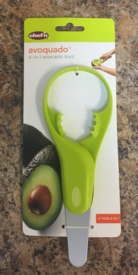 Ferramenta de abacate Chef'n 102-901-258 abacate 4 em 1 - Imagem 1 de 2