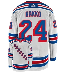 Kaapo Kakko #24 New York Rangers Adidas Climalite NHL Hockey Jersey New White 54 - Picture 1 of 1
