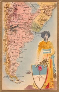 Argentina - Mapa en relieve de la Republica Argentina - Ed. desconocido - Picture 1 of 2