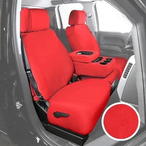 For Nissan Versa Note 14 Saddleman NeoSupreme 1st Row Red Custom Seat Covers - Picture 1 of 5