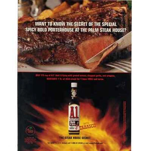 Vintage 1999 Print Ad for A.1. Bold & Spicy Steak Sauce - Picture 1 of 1
