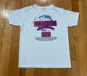 Vintage Champion 1991 Chicago Sun-Times Triathlon Shirt Gr. Large einzelner Stich - Bild 1 von 7
