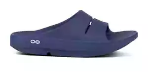 Sandalias unisex Oofos Ooahh Slide - azul marino - Imagen 1 de 8