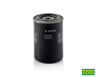 MANN-FILTER oil filter W 816/80 for Daihatsu Wildcat Rocky Mitsubishi Lancer Colt - Image 1 of 4