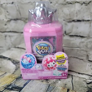 Pikmi Pops Cheeki Puffs Medium Collectible Scented Shimmer Plush Surprises Pink - Picture 1 of 4