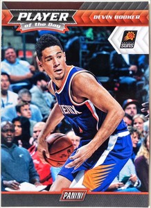 2017 Panini NBA Player Of The Day Devin Booker Phoenix Suns SSP RARE #25