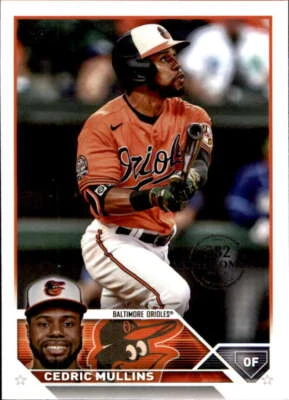 2023 Topps 582 Montgomery Club #317 Cedric Mullins Baltimore Orioles - Image 1 of 2