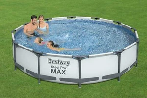 Bestway Piscina 56416 Fuori Terra Rigida rotonda 6473 lt con pompa filtro - Foto 1 di 5