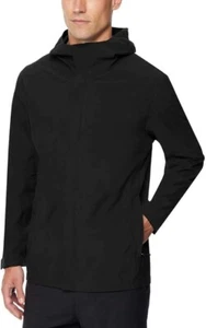 *NWT* 32 Degrees Mens Rain Coat (Black,L) - Picture 1 of 3