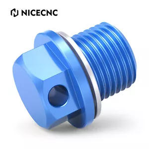 14mm Magnetic Oil Drain Plug Bolt For Suzuki DR650S/DR650SE 1996-2024 Anodized - Picture 1 of 9
