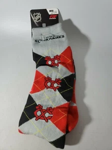 Chicago Blackhawks NHL Socks Size Medium 5-10 - Picture 1 of 3