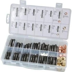 100pc Manifold Stud & Nut Kit - M8, M10 (Genuine Neilsen CT5848) - Picture 1 of 4