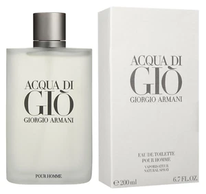 ACQUA DI GIO BY GIORGIO ARMANI Eau De Toilette 6.7OZ 200 ML BRAND NEW SEALED BOX - Picture 1 of 3
