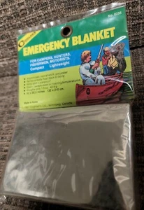 Vintage 1981 Coghlans Emergency Blanket 52" x 82.5" - Picture 1 of 3
