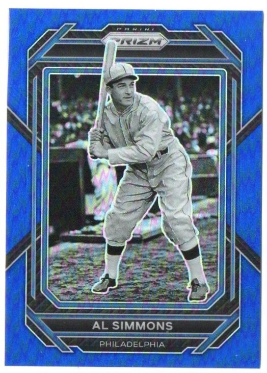 Al Simmons 2023 Panini Prizm Blue Prizm #'d/149 Card #220