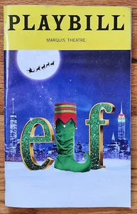 Elf The Musical Playbill November 2024 Sean Astin Grey Henson - Picture 1 of 1
