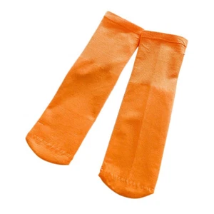 Child Kid Elastic Mid Calf Summer Candy Color Socks Breathable Solid Daily Wear - Picture 1 of 21