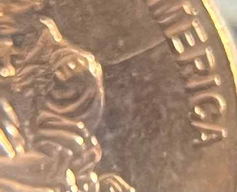 2009 Lincoln LP2 Error Cent WDDR-037 Stage C Large Die Crack / Nice BU Unc Cover