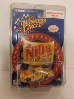 Vintage NASCAR 1:64 Diecast Autographed Hood Series New UNPUNCHED PROTECTO PAK! - Image 1 of 4