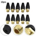 10Pcs Rubber Tips for Air Blow Tools Secure Fit 1/8 Inch NPT Male Connector