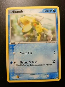 Relicanth Set EX Smeraldo Emerald 18/106 rara card Carta pokemon ENG