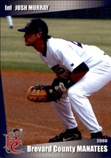 2006 Brevard County Manatees Grandstand #17 Josh Murray Lutz FL The Bachelorette
