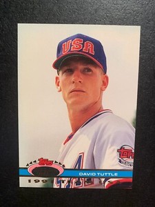 DAVID TUTTLE  1991 TOPPS STADIUM CLUB DOME SET TEAM USA Rookie