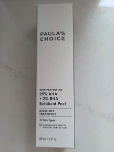 Paula’s Choice Perfecting 25% AHA + 2% BHA Exfoliant Peel 30ml - New In Box - Picture 1 of 1