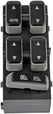 Interruptor de ventana de puerta delantera izquierda Dorman para Lincoln Town Car 2003-2008 2004 2005 Foto 1 de 3