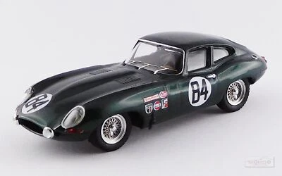 1:43 Best JAGUAR E-Type Coupe #84 12H Sebring 1968 Rodgers Robson Green BE9657 M - Immagine 1 di 2