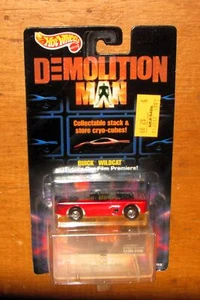 Coche de película Demolition Man Hot Wheels Buick Wildcat 1/64 diecast 1993 - Imagen 1 de 4