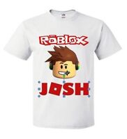 Roblox Birthday T Shirt Personalised Roblox T Shirt Roblox T Shirt