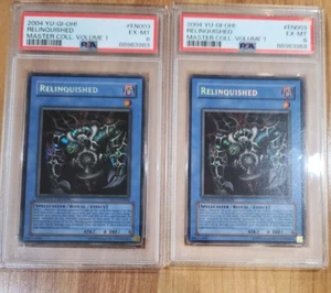 YUGIOH PSA 6 2004 Master Collection vol. 1 Secreto Renunciado MC1-EN003 Raro - Imagen 1 de 2