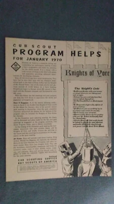 Cub Scout Program Helps January 1970 PB GD [ML] - Image 1 of 3