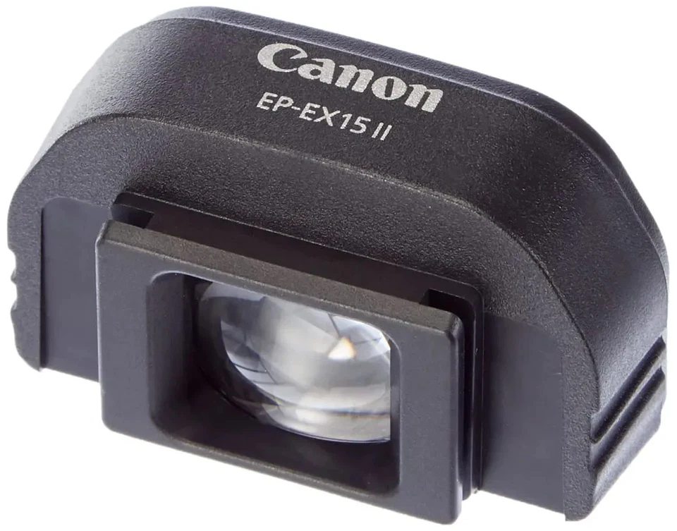 Japan NEW Canon Eyepiece Extender EP-EX15II for EOS Kiss X7i X7 X6i X70 X50 X5 - Image 1 of 4