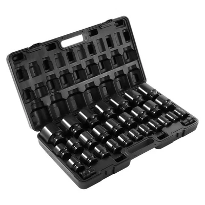 Impact Sockets Set 3/4 Inch Drive 29 PCS 3/4 inch - 2-1/2 inch 6-Point Set - Image 1 of 4