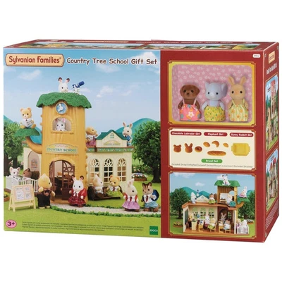 Sylvanian Families Country Tree Schule Spielset mit Klassenzimmerzubehör