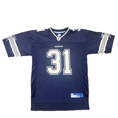 Dallas Cowboys Jersey Large Roy Williams Men’s Cowboys Blue Reebok Football - Image 1 of 4