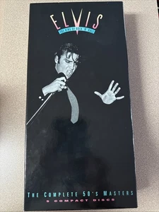Elvis Presley The Complete 50s Masters Box Set  5 CD Featuring Iconic Tracks 658 - Imagen 1 de 8