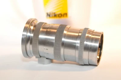 Nikon Nikkor Q C 13.5cm f/3.5 50mm 255XXX Nippon Kogaku Tokyo RF lens Post MIOJ - Image 1 of 4