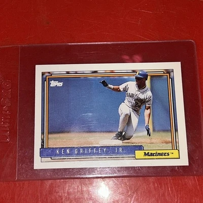 Редкая винтажная бейсбольная карточка как новая Ken Griffey jr topps 1992 #50 - Изображение 1 из 2