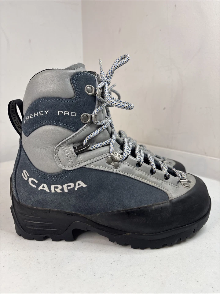 Botas de montanhismo Scarpa Freney Pro UE 36, Us masculinas 4, femininas 5.5 impermeáveis - Imagem 1 de 4