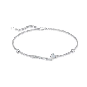 Pulsera de plata esterlina para pelotas de golf Mongas pulseras de palos de golf... - Imagen 1 de 6